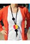 Colorful Design Necklace Std (1 Pc) - 2