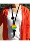 Colorful Design Necklace Std (1 Pc) - 3