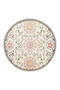 Beige Pink Themed Motif Ethnic Floral Patterned Fringed Vintage Decorative Carpet 3278 - 2