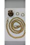 Bag chain set Gold color 2D One Chain One with opening tongue - 3