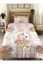 Unicorn Patterned Quilted Stitched Quilt