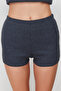 Anthracite Cotton Lace Ribbed Knitted Pajamas Set Thmss24Pt00006 - 6