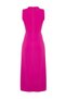 Pink Cowl Neck Cut-Hem Detail Midi Woven Dress TWOSS24EL00390 - 8