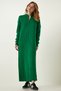 Women's Green Ribbed Oversize Knitwear Dress DD01251 - 3