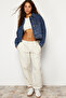 Koyu Mavi More Sustainable Cep Detaylı Denim Ceket TWOSS24CE00029 - 3