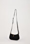 Black Chain Canvas Women's Shoulder Bag 05Po22K1806 - 4