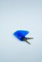 Folding Keychain Blue-Unisex Men's Women's Minimal Gift Design Transparent PVC Color - 6