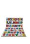 Wooden (Large and Small-Piece) Alphabet Find Plug Educational Toy Block Set