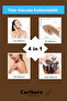 100% Natural Herbal Hand Face Body Hair Skin Original Vegan 5-Pack Juniper Tar Soap - 5