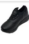 Elastic Throat Orthopedic Non-Slip Light Sole Black Color Skin Casual Women's Sports Shoes - 4