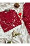 ELEGANT Cotton Woven Linen Fabric Heart Pajamas Set - 3
