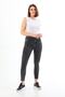 Smoked Wash Effect Plus Size High Waist Lycra Jeans - 5