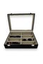 Richbox 8-Piece Glasses Box Black Patent Leather - 4