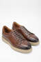 Men's Genuine Leather Brown Casual Shoes - 2