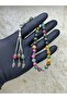 Natural Stone Prayer Beads Tourmaline Stone 33-Piece Men's Prayer Beads