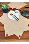 4 Pieces Rectangular Wicker Jute Placemat Braid Presentation Set Natural - 2