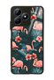Oppo Realme C53 Flamingo Leaf Design Glossy Phone Case