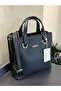 ARM.247.SY Armine Special Color Konbin Leather Handbag Designed as a Hand and Arm Bag