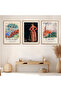 3 Piece Framed Painting Set Claude Monet Poster Painting Hpn203