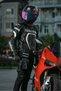R1 Black Biker Leg Bag with 1 Patch Gift - 3