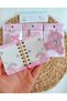 Sanrio Small Pocket Size Keychain & Notebook Kuromi, My Melody, Cinnamoroll 1 Piece - 2