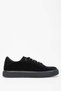 Men's Genuine Leather Black Suede Sneakers & Sports Shoes