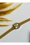 Yellow Women's Wristwatch Steel Cord Steel Case - 2
