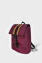Women's Purple Linen Backpack - 6
