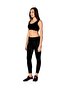 Women's Black Thermal Raised Thermo Cool Tights - 4