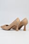 ®| PC-53110- 3592 Beige Skin-Women's Heeled Shoes - 3