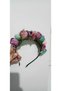 Handmade Multicolored Floral Bridesmaid/Bridal Crown - 2