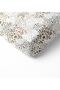 White Single Modern Patterned Elastic Sheet Set - 3