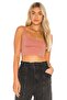 Women's Strappy Silk Jersey Crop Top