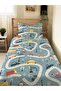 Blue Road and Car Theme Baby Set 160X220 cm