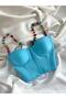 Aurora Lights Bustier Baby Blue