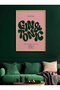 لوحة مفردة مطبوعة بإطار من Gin&Tonic TK/331