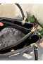 ARM.206.SB Armine Special Color Konbin Leather Handbag Designed as a Hand and Arm Bag - 6