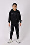 2-Piece Printed Bottom-Top Kangaroo Pocket and Hooded Tracksuit Set 9-16 Years 4 Pieces - 2