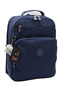 Bvt-1900 Navy Blue School Bag Water Resistant Fabric Unisex School Backpack