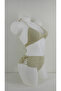 Special Design Hand Knitted Swimsuit Bikini Set Suitable S/M/L/XL (Color Beige) - 2