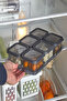 13 Piece Breakfast Set - Cookie Spice Jam Storage Container Set on the Tray Suitable for Icebox - 3