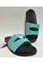 Turquoise Anatomical Sole Soft Plastic Extra Light Women's Pool Sea Beach Home And Street Slippers Eva