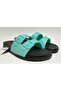Turquoise Anatomical Sole Soft Plastic Extra Light Women's Pool Sea Beach Home And Street Slippers Eva - 3