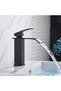 Black Sink Faucet Oval Outlet Basin Model High Quality Sink Faucet Double Inlet Fixture - 3