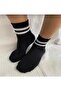Unisex 3-Pack Colorful Tennis College Socks - 4