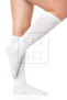 Bamboo Women's Knee Length Plain White Soft Long Seamless Socks / Pants Socks / Not Showing Skin Socks - 7