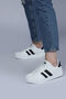 28787 Unisex White Black Anatomical Sole Daily Model Sneakers Shoes - 8