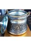 زبادي نحاسي مطرز عتيق 3 لتر - 3
