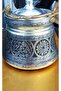 زبادي نحاسي مطرز عتيق 3 لتر - 2