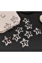 20 Pcs Star Snap Buckle Y2K Star Style Nickel Plated 20 Pieces - 5